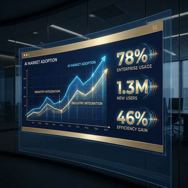 AI adoption statistics dashboard