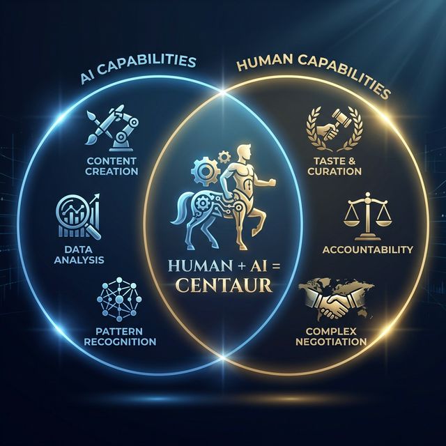 AI strengths in creation and analysis