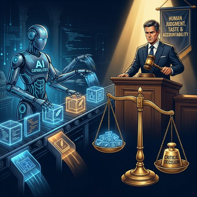 AI capabilities vs human judgment