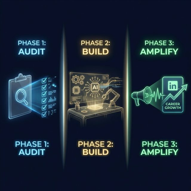 Three phases of career repositioning