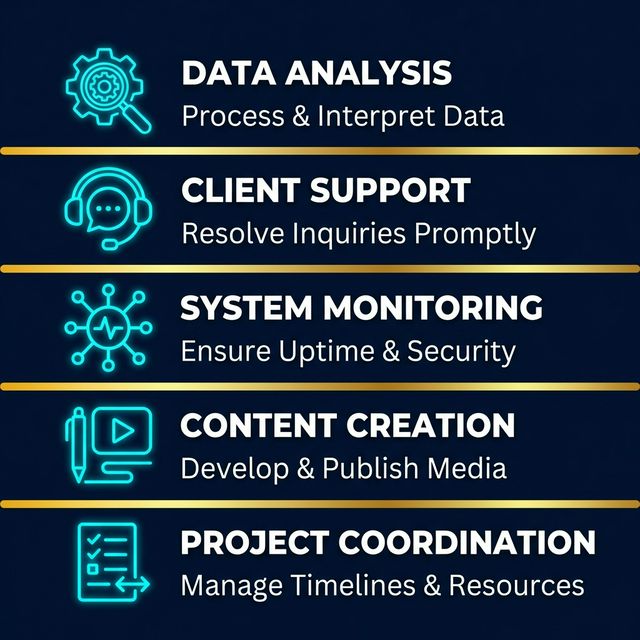 One agent one job — five specialized swim lanes